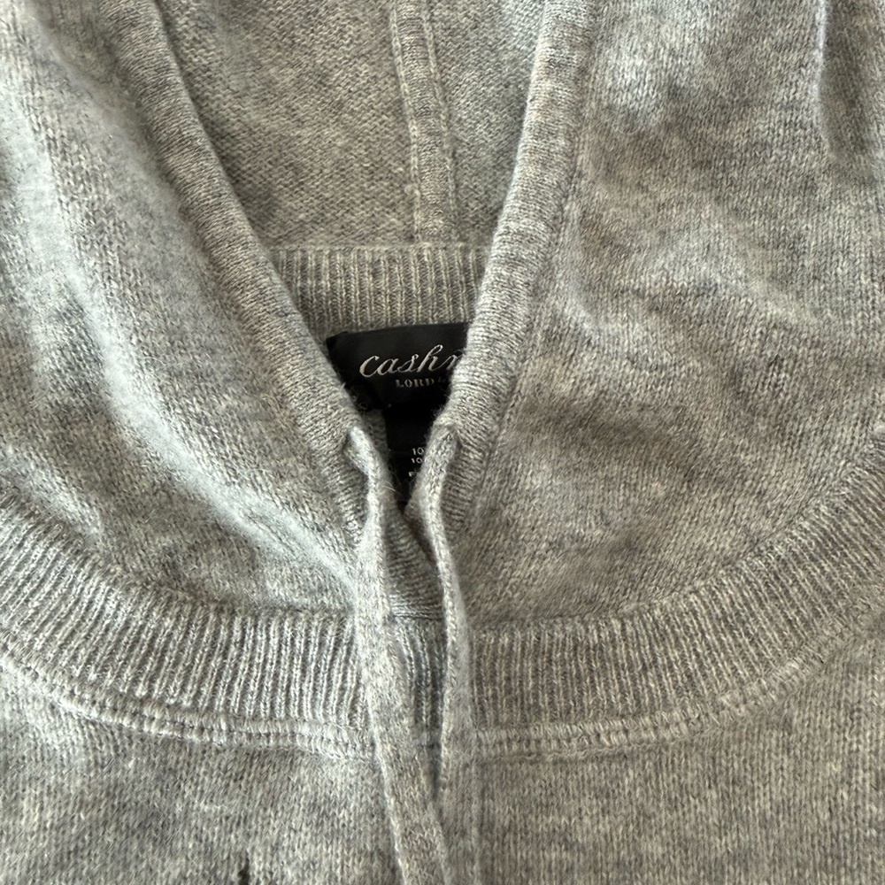 Gray Men's Lord & Taylor Cashmere Sweater - Picture 7 of 8